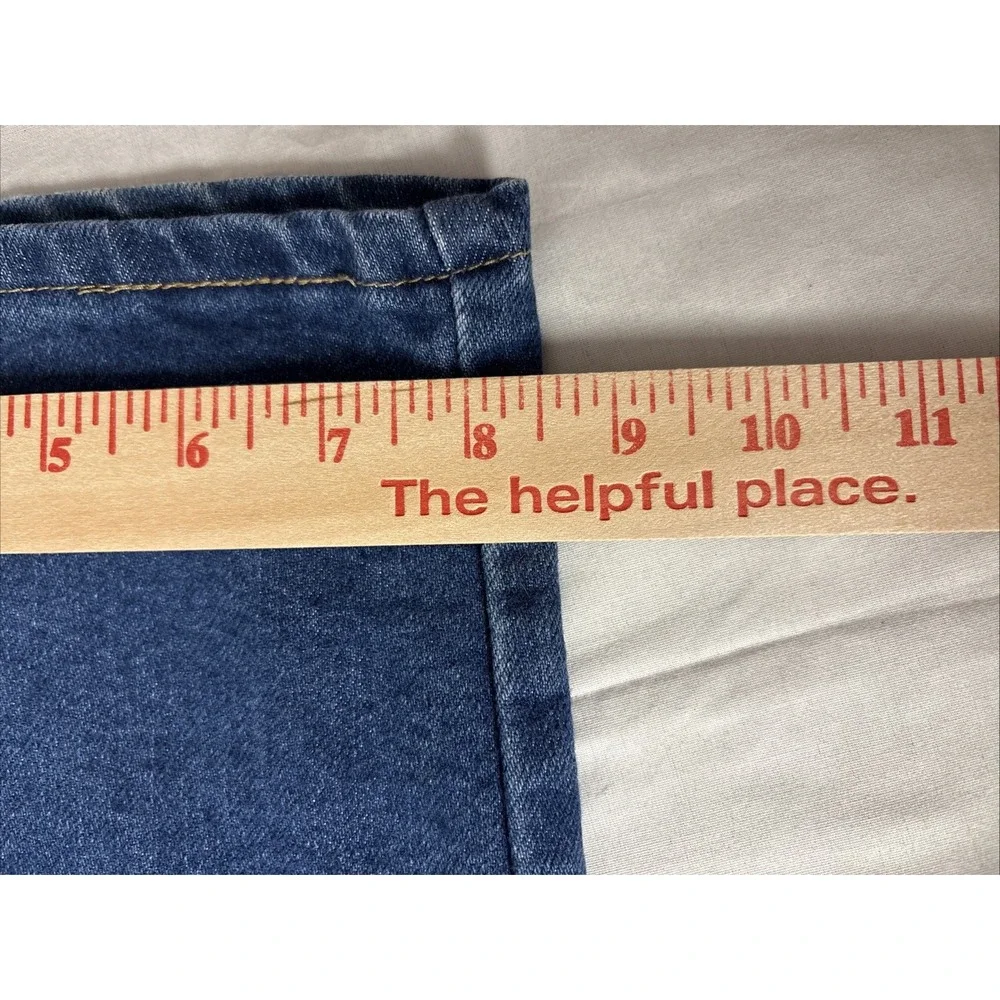 Wrangler Straight Leg Jeans Mens 40X30 Blue Medium Wash Regular Fit 85900DW
